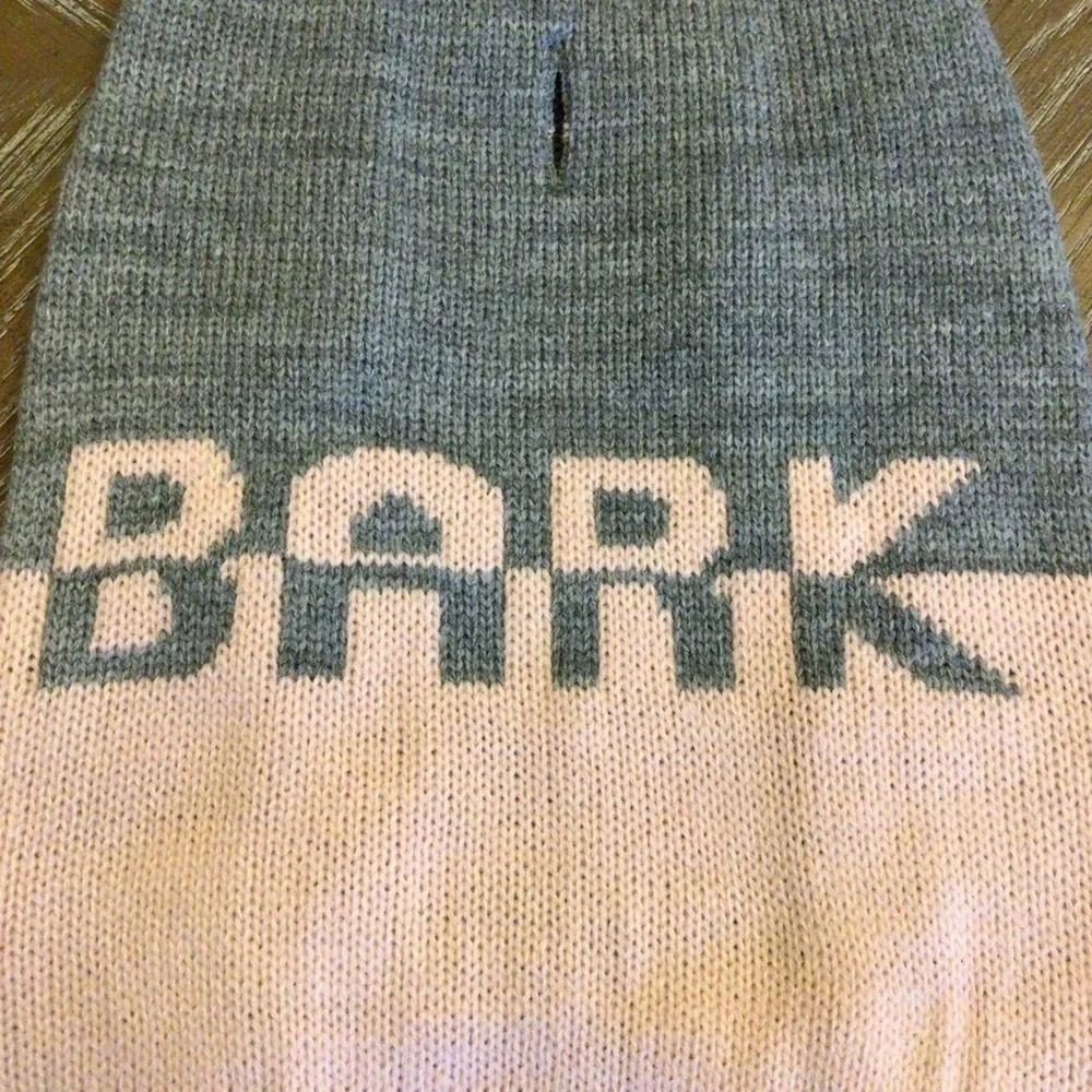 Pet Posse Pink & Gray Pullover Dog Sweater Clothing Size Small